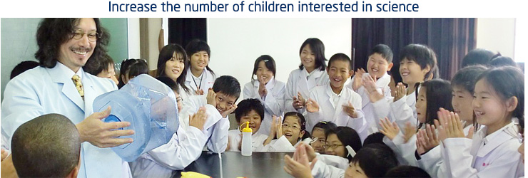 Increase the number of children interested in science