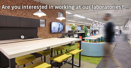 Are you interested in working at our laboratories?