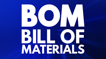 Necessity and effective utilization of Integrated BOM management What is a BOM?