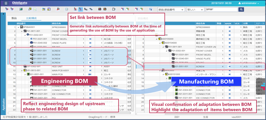 Image:Integrated BOM(Integrated BOM)Solution